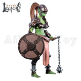 Four Horsemen Studio Mythic Legions 1/12 6inches Action Figure Deluxe Female Orc Builder Ver 2.0