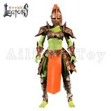 Four Horsemen Studio Mythic Legions 1/12 6inches Action Figure Deluxe Female Orc Builder Ver 2.0