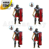 BFS 1/18 Boss Fight Studio 4inches Action Figure Vitruvian H.A.C.K.S. 10th Anniversary Roman Legionary Athena Medusa