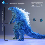 HIYA 7inches 18cm Action Figure Exquisite Basic Series Godzilla x Kong The New Empire Energized Godzilla