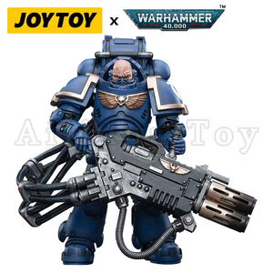 1/18 JOYTOY Action Figure Warhammer Ultramarines Primaris Eradicator Marcen Gage