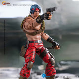 [Pre-Order]HIYA 6inches 16cm Action Figure Exquisite Basic Series Contra Operation Galuga Lance Bean Bill Rizer