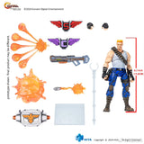 [Pre-Order]HIYA 6inches 16cm Action Figure Exquisite Basic Series Contra Operation Galuga Lance Bean Bill Rizer