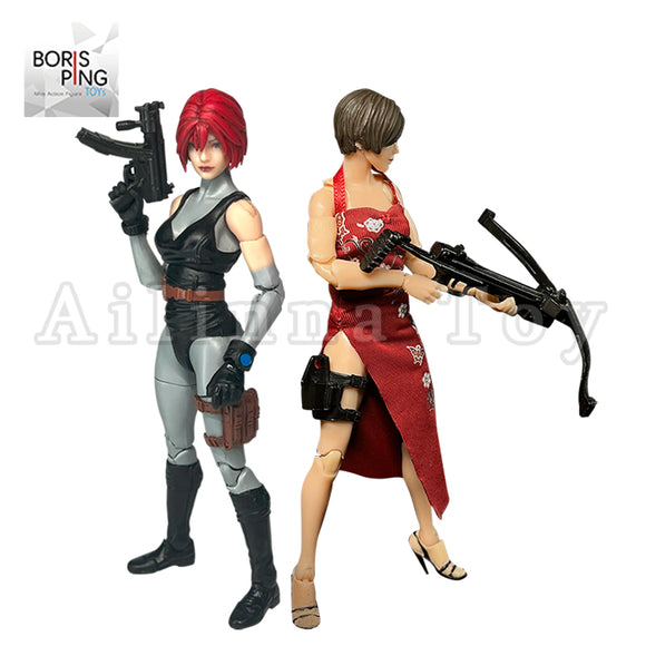 [Pre-Order]Boris Ping Toys AK18 Series 1/18 action figure Wave 2 Agent Wang and Avina Action Figure