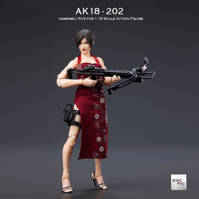 Boris Ping Toys AK18 Series 1/18 action figure Wave 2 Agent Wang