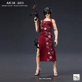 [Pre-Order]Boris Ping Toys AK18 Series 1/18 action figure Wave 2 Agent Wang and Avina Action Figure