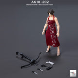 [Pre-Order]Boris Ping Toys AK18 Series 1/18 action figure Wave 2 Agent Wang and Avina Action Figure