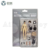 Ou Ying Studio 1/18 Planet Green Valley PGV 3.75inch Action Figure Female Body And Male Figure Anime Model