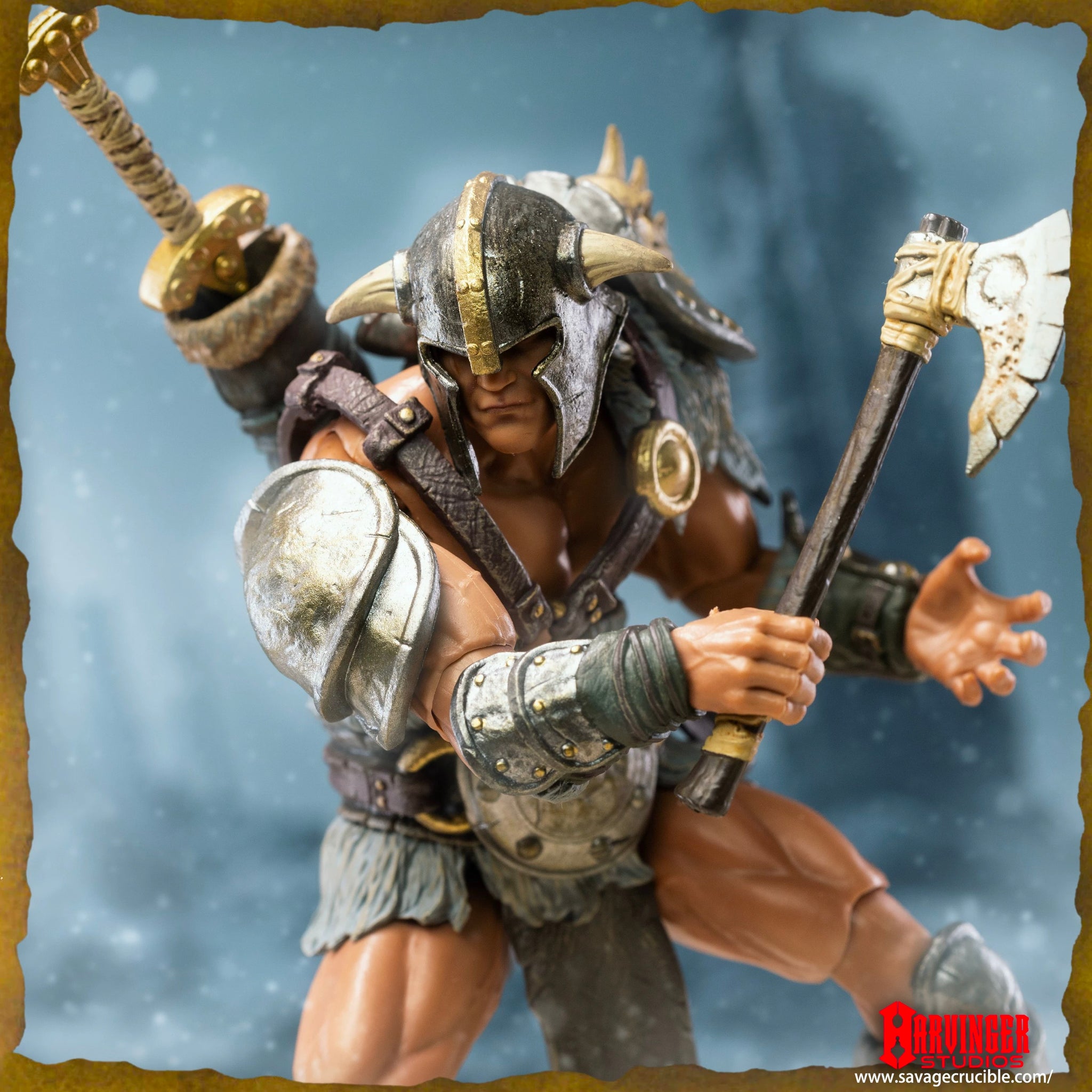 1/12 7inches Harvinger Studios Savage Crucible Action Figure