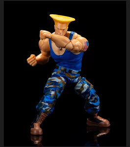Jada Toys 1/12 6inches Action Figure Ultra Street Fighter II: The Final Challengers Guile