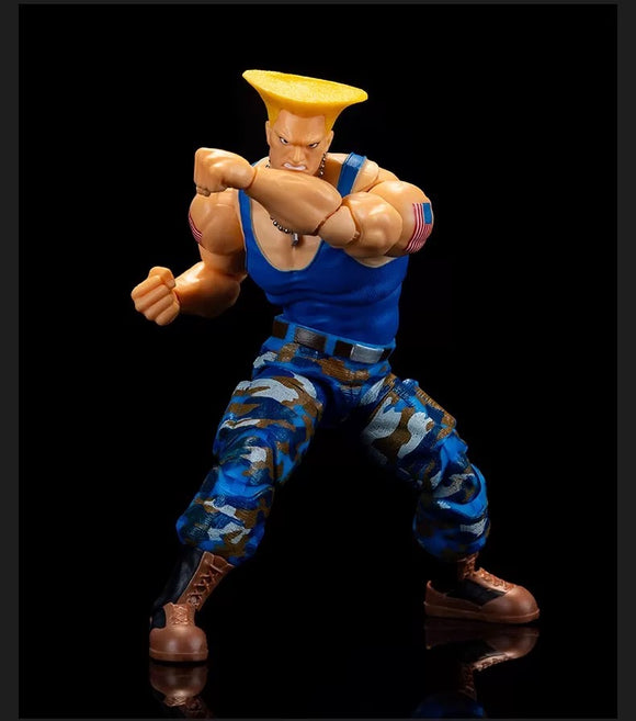 Jada Toys 1/12 6inches Action Figure Ultra Street Fighter II: The Final Challengers Guile