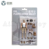Ou Ying Studio 1/18 Planet Green Valley PGV 3.75inch Action Figure Female Body And Male Figure Anime Model