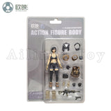Ou Ying Studio 1/18 Planet Green Valley PGV 3.75inch Action Figure Female Body And Male Figure Anime Model