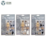 Ou Ying Studio 1/18 Planet Green Valley PGV 3.75inch Action Figure Female Body And Male Figure Anime Model