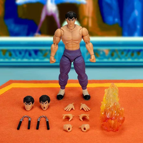 Jada Toys 1/12 6inches Action Figure Ultra Street Fighter II: The Final Challengers Fei Long Exclusive