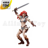 BFS 1/12 Boss Fight Studio 6inches Action Figure Red Sonja 50th Anniversary EPIC H.A.C.K.S.
