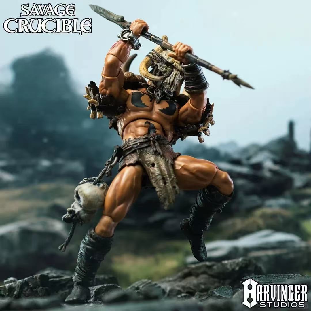 1/12 7inches Harvinger Studios Savage Crucible Action Figure