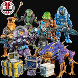 Four Horsemen Studio Mythic Legions 1/12 6inches Action Figure Cosmic Legions Oxkrewe Book One Thraxxon