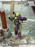 [Pre-Order]RageToys 1/12 7inches Action Figure Turtle  Violet Crimson
