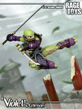 [Pre-Order]RageToys 1/12 7inches Action Figure Turtle  Violet Crimson