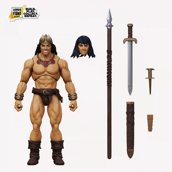 [Pre-Order]BFS 1/18 Boss Fight Studio 4inches Action Figure Conan the Barbarian Hero H.A.C.K.S. Conan the Barbarian