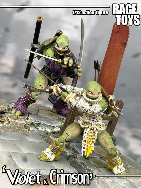 [Pre-Order]RageToys 1/12 7inches Action Figure Turtle  Violet Crimson