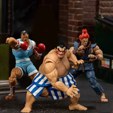 Jada Toys 1/12 6inches Action Figure Ultra Street Fighter II: The Final Challengers Balrog Akuma E. Honda