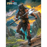 [Pre-Order]6.5inches 1/12 Frazetta Girls Action Figure Fire and Ice ICON Collectibles Dark Wolf Teegra Ver. 2