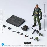 [Pre-Order]1/18 HIYA 4inch Action Figure Exquisite Mini Series Dusty Tiger Force Version