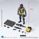 [Pre-Order]1/18 HIYA 4inch Action Figure Exquisite Mini Series Cobra Viper Python Patrol Version