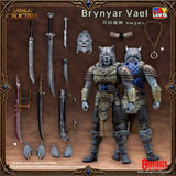 1/12 7inches Harvinger Studios Savage Crucible Action Figure Savage Crucible Brynyar Vael Naraka