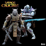 1/12 7inches Harvinger Studios Savage Crucible Action Figure Savage Crucible Brynyar Vael Naraka