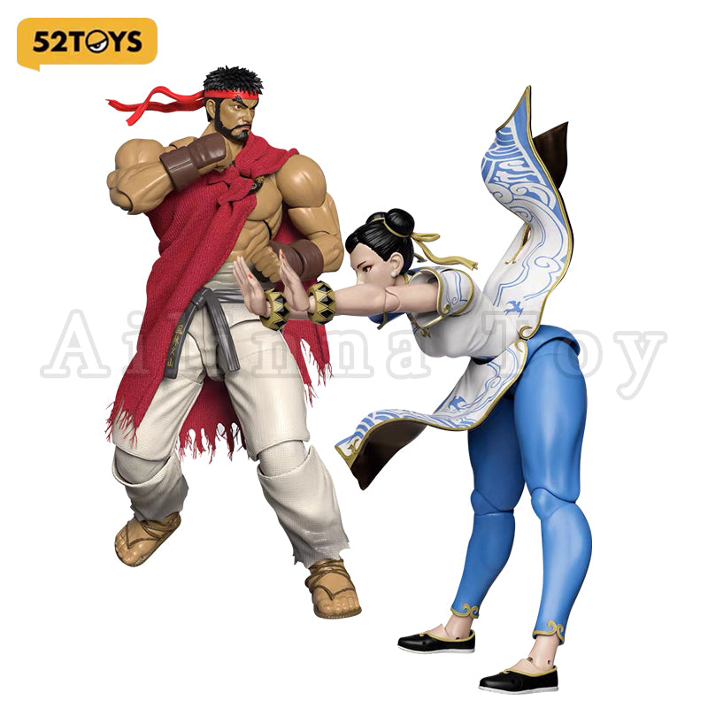 52Toys 1/12 6inches Action Figure Street Fighter Ryu Chun-Li
