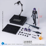 [Pre-Order]HIYA 14.5CM 1/12 Action Figure Exquisite Super Series GHOST IN THE SHELL Stand Alone Complex Kusanagi Motoko Battle Suit Version
