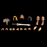 [Pre-Order]Four Horsemen Studio Mythic Legions 1/12 6inches Action Figure Reinforcements 3 Barbarian Skeleton Legion Builder The Yemaya Divine