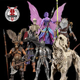[Pre-Order]Four Horsemen Studio Mythic Legions 1/12 6inches Action Figure Reinforcements 3 Barbarian Skeleton Legion Builder The Yemaya Divine
