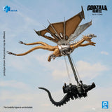 [Pre-Order]1/18 HIYA 13inches Action Figure Exquisite Basic Series Godzilla vs. King Ghidorah Battle Damaged Mecha King Ghidorah Battle Damaged