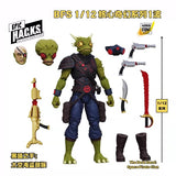 BFS 1/12 Boss Fight Studio 6inches Action Figure Epic H.A.C.K.S. Amazon Warrior Roxy London The Dark Hand Delger Bat
