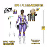 BFS 1/12 Boss Fight Studio 6inches Action Figure Epic H.A.C.K.S. Amazon Warrior Roxy London The Dark Hand Delger Bat