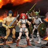 BFS 5.5Inches Boss Fight Studio Action Figure Immortal Champions Red Sonja Undead Skeletal Guardian Conan the Barbarian