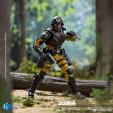 [Pre-Order]1/18 HIYA 4inch Action Figure Exquisite Mini Series G.I.Joe Cobra Officers Python Patrol Version