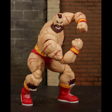 Jada Toys 1/12 6inches Action Figure Ultra Street Fighter II: The Final Challengers Zangief Deluxe Ver