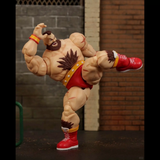 Jada Toys 1/12 6inches Action Figure Ultra Street Fighter II: The Final Challengers Zangief Deluxe Ver