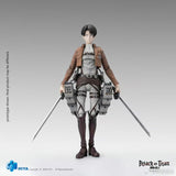 [Pre-Order]1/18 HIYA 5.7inches Action Figure Exquisite Basic Series Attack on Titan 1-3 Levi Ackerman