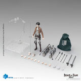 [Pre-Order]1/18 HIYA 5.7inches Action Figure Exquisite Basic Series Attack on Titan 1-3 Levi Ackerman