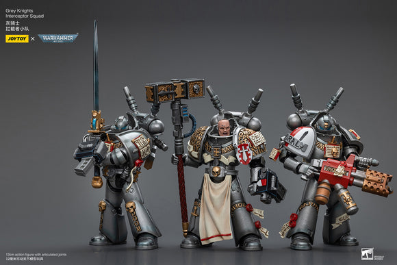 [Pre-Order]1/18 JOYTOY Action Figure Warhammer Grey Knights Interceptor Squad
