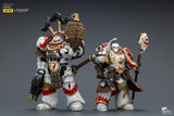 [Pre-Order]1/18 JOYTOY Action Figure Warhammer 40K White Scars Stormseer Consul Legion Praetor in Cataphractii Terminator Armour