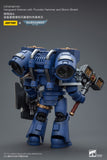 1/18 JOYTOY Action Figure Warhammer Ultramarines Vanguard Veteran with Thunder Hammer and Storm Shield