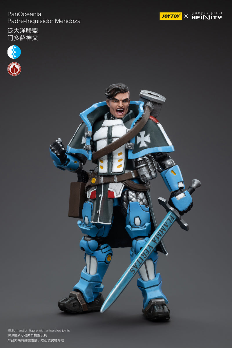 HiPlay JoyToy Infinity PanOceania Padre-Inquisidor Mendoza - Action Figure 1:18 Collezionabile - 5