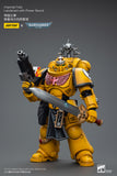 1/18 JOYTOY Action Figure Warhammer Imperial Fists Lieutenant with Power Sword